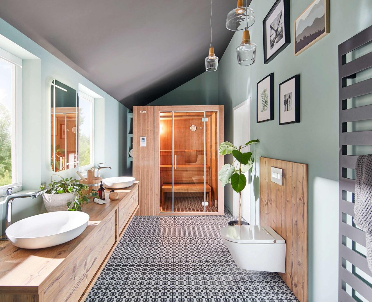 Flächenheizung Beispiel